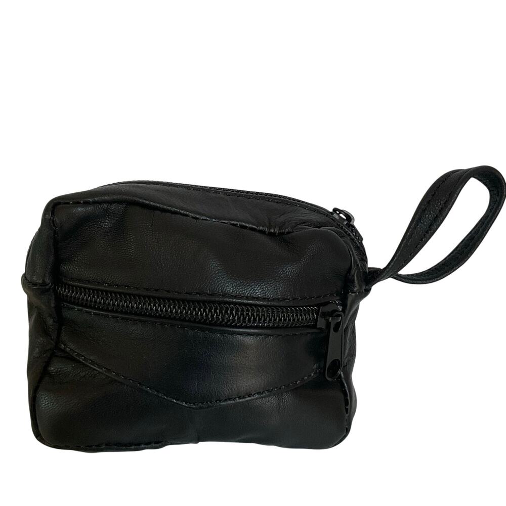 Patchwork Mexican Leather Coin Purse / Monedero de Piel Mexicana Patchwork